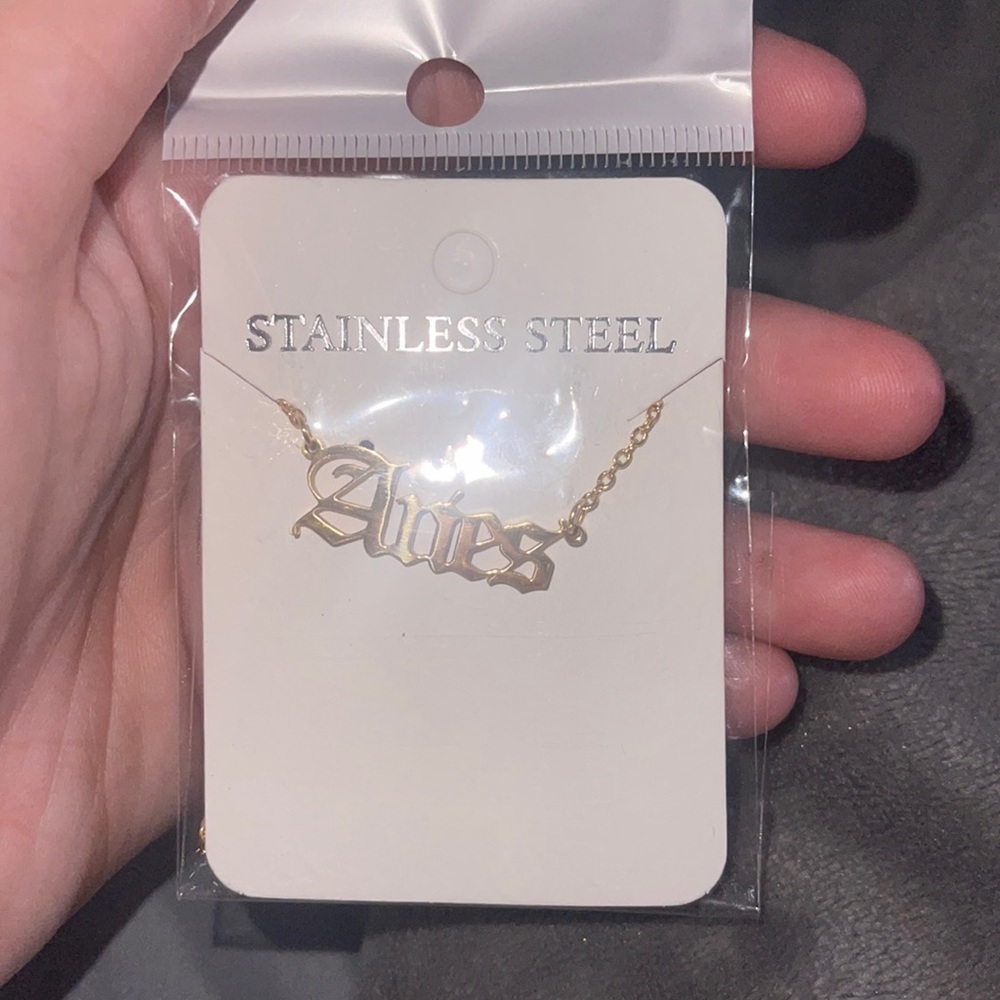 Aries necklace